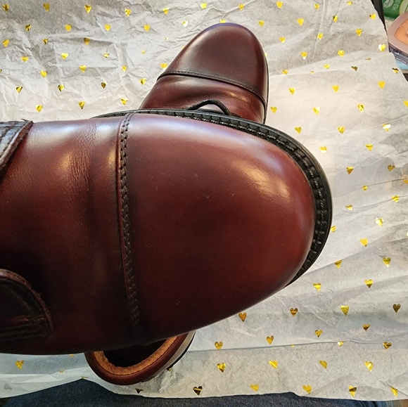 Dockers Gordon Cordovan Burgundy Cap Toe Oxford 9.5W - Picture 10 of 14